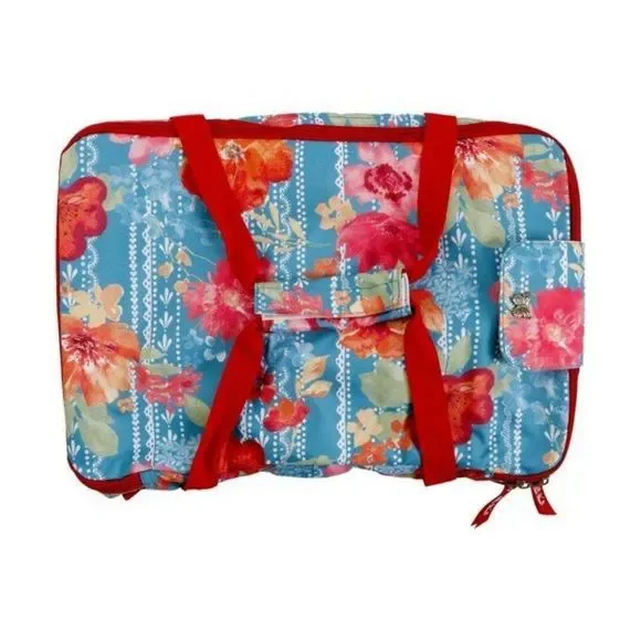 The Pioneer Woman Wildflower Whimsy Insulated Bakers Foldable Tote - Picture 2 of 5